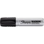 12 stk Sharpie permanent marker pro magnum, skrå spids, sort