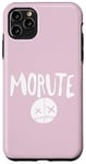 Coque pour iPhone 11 Pro Max Morute Esthétique Poupée effrayante + Adorable Horreur Goth Croix