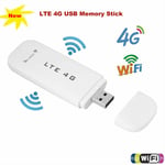 4G 3G LTE USB Modem Network Adapter With WiFi Hotspot SIM Card Wireless Router