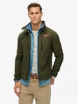 Superdry Softshell Trekker Track Jacket, Army Khaki