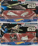 Hot Wheels Star Wars TIE Fighter & Ghost & Star Destroyer Mon Calamari Cruiser