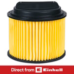 Einhell Pleated Vacuum Filter For TC-VC 1815 Wet & Dry Vac Cleaners OEM Part