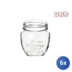 6x Pots 4 Saisons Amphore Gr 300, Verre Transparent