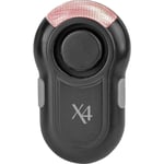 X4-LIFE Alarme de poche noir 115 dB 701589