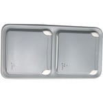 Prise de courant schuko double verticale PLEXO55 APWG IP44, antichoc IK07 - PROTECTION IP55 COUVERCLE fermé Legrand 69744