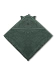 Nuuroo Aki hooded junior towel - Tea Leaf