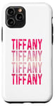iPhone 11 Pro Tiffany First Name I Love Tiffany Vintage Groovy Birthday Case