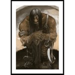 Poster Gallerix Ett gammalt bergtroll By John Bauer