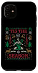 iPhone 11 'Tis the Season Deer Hunter Ugly Christmas Sweater Party Case