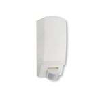 Applique extérieure LED à détecteur STEINEL L 1 Blanc - Plastique - IP44 - Angle de détection 180°
