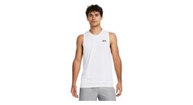 Debardeur under armour tech blanc homme