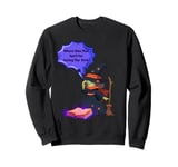 Where Was That Spell For Eating The Rich? Witch Spell Book Sweatshirt