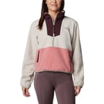 Columbia Sequoia Grove 1/2 Zip Fleece Dark Stone, Pink Agave