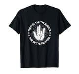 Two In The Thoughts One In The Prayers Funny Shocker Meme T-Shirt