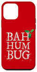 Coque pour iPhone 12 mini Citation Anti-Noël de Dickens Scrooge un Bah Humbug