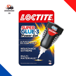 Loctite Super Glue-3 Power Gel Control, Colle Instantanée Surpuissante 3G