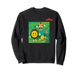 emoji jungle lion tiger whistling face Sweatshirt