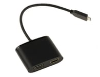 Usb 3.1 Type C to VGA and HDMI Converter - Supports 2 screens