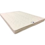 Lot de 2 Matelas Hauteur 10 cm Soutien Ferme 80x190 Mousse rembourrage 100 % polesther - âme 100 % polyuréthane poli lattex Indéformable Tissu Strech