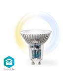 SmartLife LED Spot | Wi-Fi | GU10 | 345 lm | 4.9 W | Varm till cool vit | 2700 - 6500 K | Energiklass: G | Android / IOS | PAR1