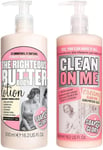 Soap  and  Glory  the  Righteous  Body  Butter  Lotion  Bundled  with  Clean  on