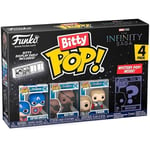 Captain America Nick Fury Thor Marvel Infinity Saga Bitty Pop! 4 Pack Brand New