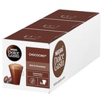 NESCAFÉ Dolce Gusto Chococino - total of 48 Hot Chocolate Pods - Choco Drink made with cocoa beans - Chocolate (3 Packs)