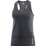 Salomon Women's Cross Run Tank Top Deep Black, L