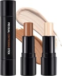 ONLYOILY Concealer,concealer contour highlighter stick contour stick, Highlight