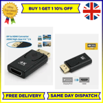 Display Port DP Male To HDMI Female Adapter Converter For 4K HD 1080P HDTV PC UK