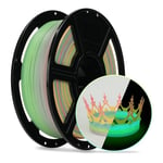 FLASHFORGE Filament PLA haute vitesse de 1,75 mm, 500 mm/s, impression haute vitesse, filament rapide pour imprimante 3D, résistant et haut débit pour une impression rapide, 1 kg (mélodie lumineuse)