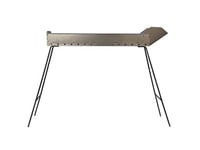 FOURNACELLA BARBECUE ARROSTICINI SPIEDINI EN LAMIER DE FER DE 70 CM PIEDS PLIANTS