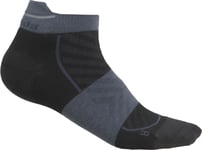 Icebreaker Women's Merino Run+ Ultralight Micro Socks Deco/graphite, 38-40