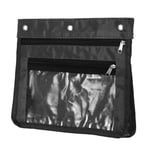 Expandable Pencil Pouch 1 Pack Zipper Binder Pouch Pencil Case Black