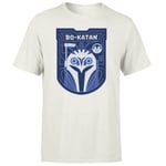 Star Wars The Mandalorian Bo-Katan Badge Men's T-Shirt - Cream - XS