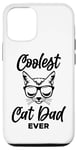 Coque pour iPhone 12/12 Pro Le papa le plus cool des chats