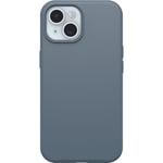 OtterBox Coque Symmetry Series pour iPhone 15, iPhone 14 et iPhone 13 – Bleue (Bleu), se clipse sur MagSafe, Ultra élégante, Bords surélevés pour protéger l'appareil Photo et l'écran