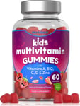 Kids Chewable Multivitamins x 60 Gummies Yummy BERRY FLAVOUR Vitamin Gummy Bear