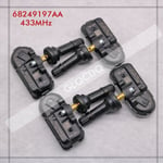 ((4 KPL) 68249197AA) VUOSIIN 2013–2020 DODGE RAM TPMS 433MHz RENKAAPAINEET TPMS DODGE RENKAAN ILMANPAINE ANTURI 68249197AA 68239720AB 68239720AB 68239