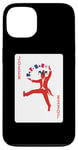 iPhone 13 Joker Red Suits Playing Card Case