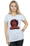 Arms Crossed Logo Cotton T-Shirt