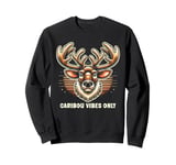 Caribou Herd Reindeer Wilderness Outdoor Adventure Sweatshirt