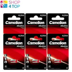 6 Camelion 4LR44 Alcaline batteries 6V N° Mercure 150mAh 1414A 1BL Exp 2026 New