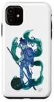 Coque pour iPhone 11 TMNT x Lily Stock Collection Donatello Watercolor Art