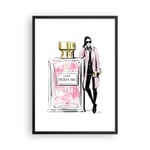 Affiche Poster 50x70cm Tableaux Image Photo Parfum Femme Élégance Wall Art