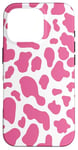 Coque pour iPhone 16 Pro motif imprimé vache Bonbon - motif vache fleur Bonbon homme