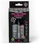 Muc-Off Helmet, Visor And Goggle Cleaning Kit - Includes 30ml Antibacterial, Bi