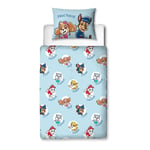 Paw Patrol Kids Toddler Duvet Reversible Bedding Chase Rubble Skye Quilt Cover