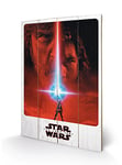 STAR WARS: The Last Jedi Teaser 40x59cm Wooden Wall Art, Multicoloured