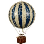 Authentic Models-Travels Light Luftballon 18x30 cm, Navy Blue / Elfenbenshvid